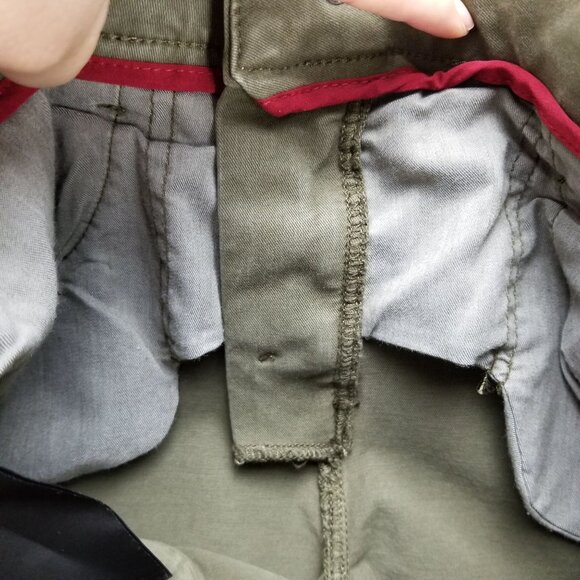 White House Black Market Jeans Womens 4 Olive Green The Sculpt Skinny Ankle - Picture 14 of 16